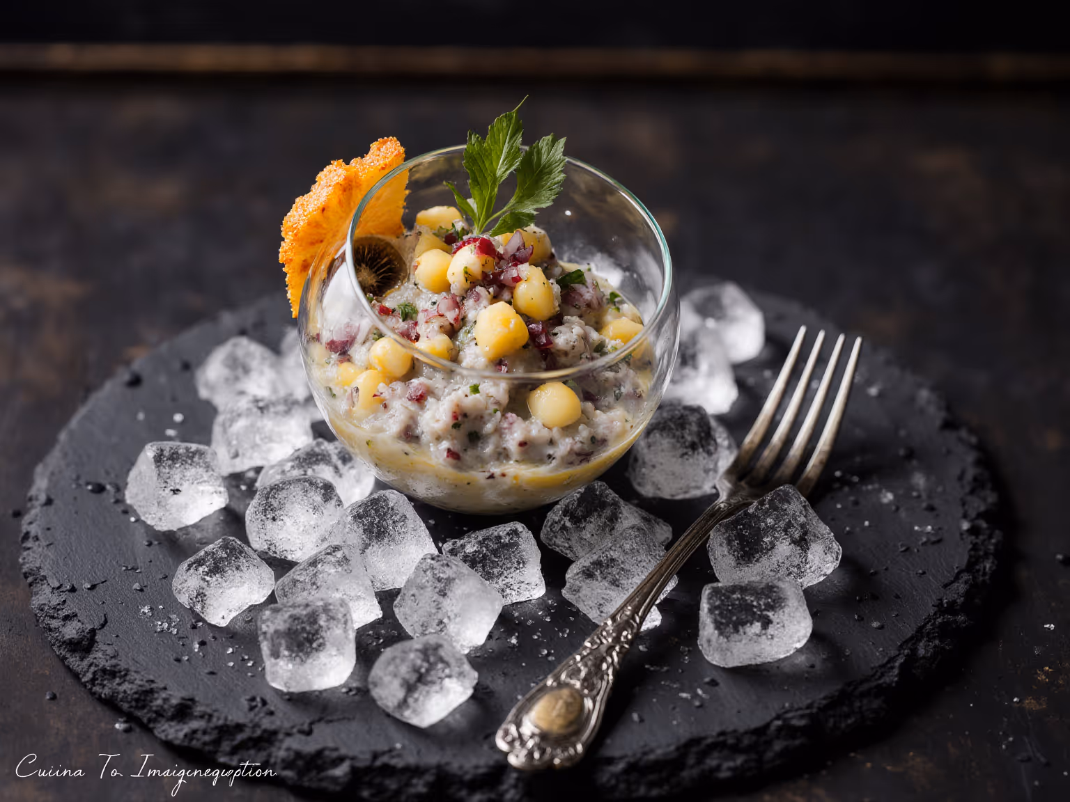 Ceviche, plato de Akra Restaurante